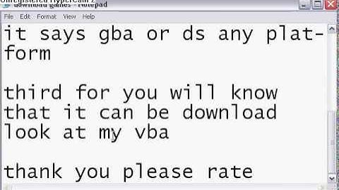 How to Download Games For Your VBA Emulator