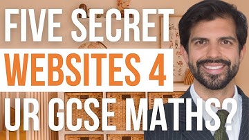 5 BEST GCSE Maths Revision Websites!✅GOOD WEBSITES FOR GCSE REVISION❤️(the most underused resources)