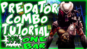 Mortal Kombat X - PREDATOR COMBO TUTORIAL ALL VARIATIONS!