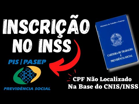 CADASTRO NO INSS  