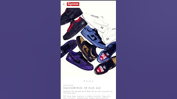 THESE ARE NOTHING SPECIAL #sneakers #nikesb #collab #supreme