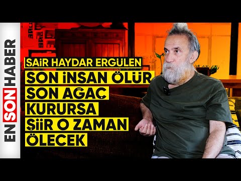 Haydar Ergülen: Son insan öldüğünde, son ağaç kuruduğunda şiir de o zaman ölecek