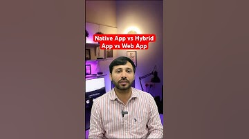 Native App vs Hybrid App vs Web App - Which one to choose? #careergrowth #careeradvice