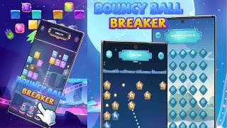 Bouncy Ball Breaker Gameplay | Break Bricks with Balls screenshot 3