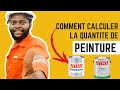 Comment calculer la quantite de peinture latex  utiliser pour une construction de maison moderne