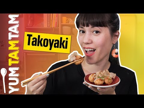 Japanische Takoyaki // Mit Garnelen // #yumtamtam