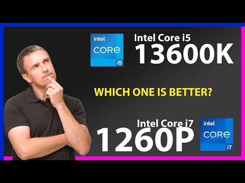 INTEL Core i5 13600K vs INTEL Core i7 1260P Technical Comparison