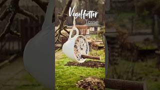Vogelfutter Tasse Für Die Winterzeit
