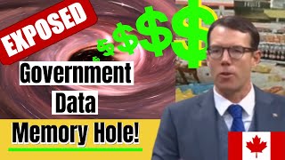 MP Barlow Exposes Government Data Memory Hole!