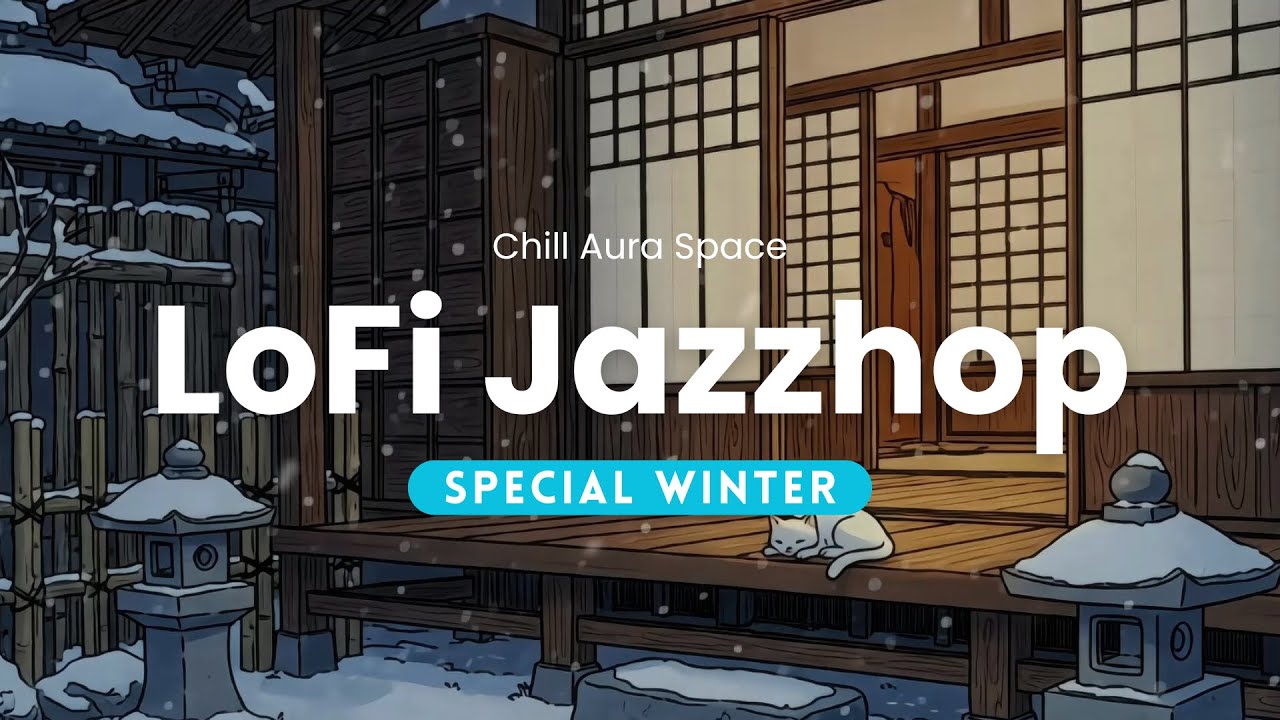 jazz lofi radio 🎷 beats to chill/study to - winter vibes❄️