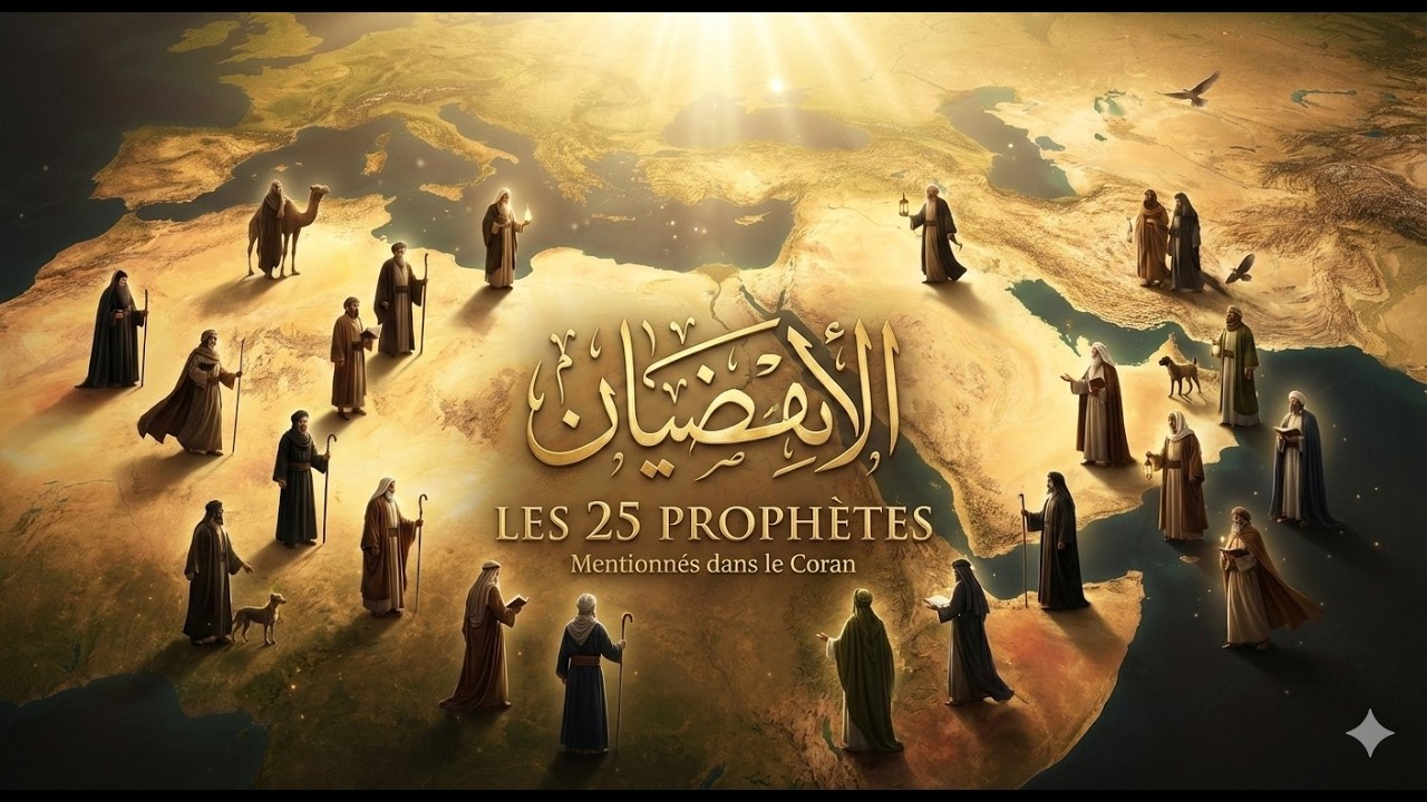 Les 25 Prophètes Mentionnés dans le Coran – Leur Dévotion, Miracles & Bénédictions Divines
