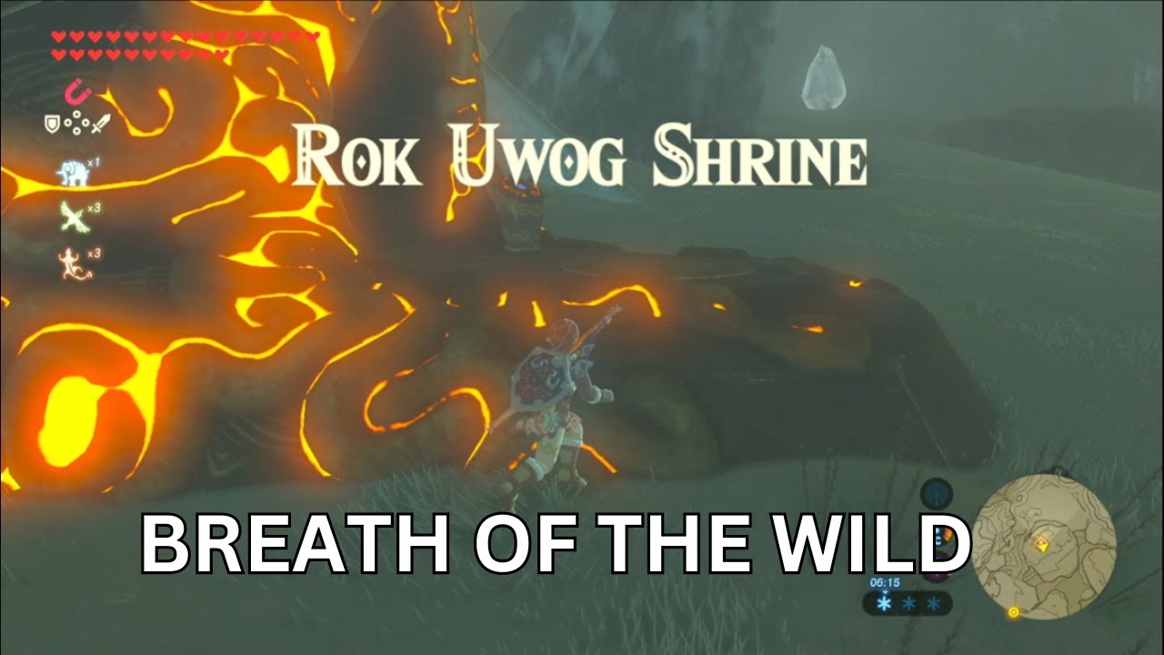 ROK UWOG SHRINE //THE LEGEND OF ZELDA // BREATH OF THE WILD