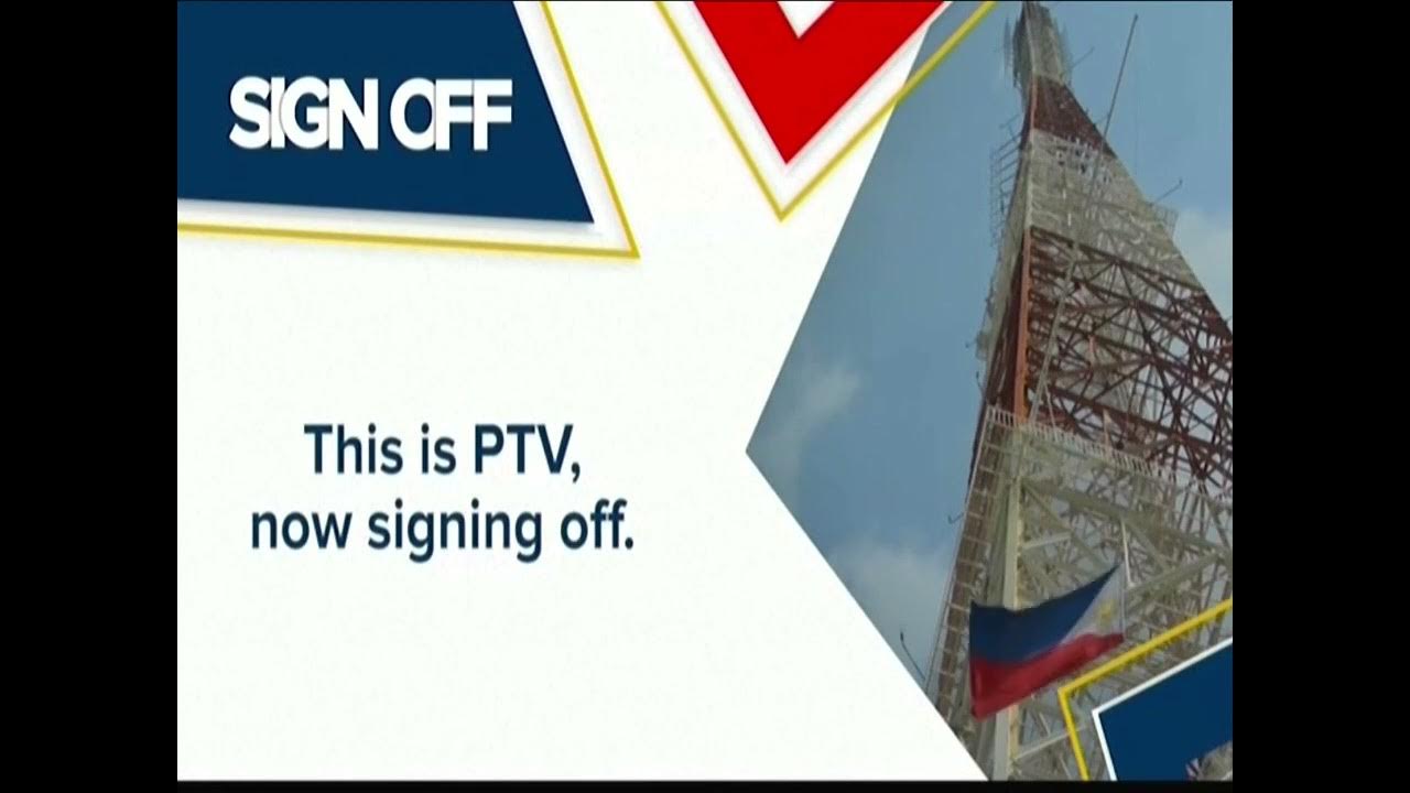 PTV 4 Sign OFF July 28, 2023 YouTube