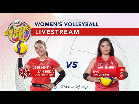 NCAA Season 99 | San Beda vs EAC (Women’s Volleyball) | LIVESTREAM - Replay