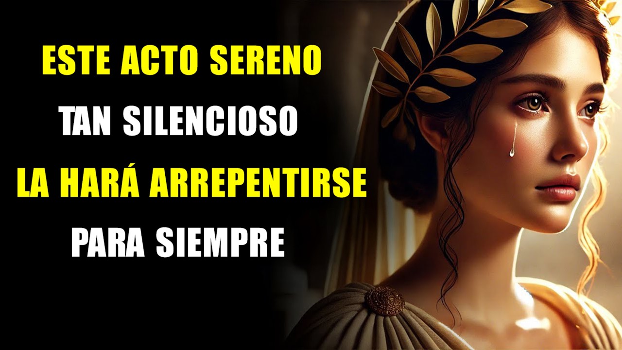 10 Acciones Silenciosas que Harán que Ella se Arrepienta para Siempre | ESTOICISMO