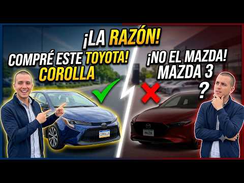 Compré un Toyota Corolla en vez de un Mazda y esta es la razón