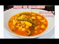 CÓMO HACER SOPA DE CONCHITAS CON VEGETALES, DELICIOSA Y NUTRITIVA!