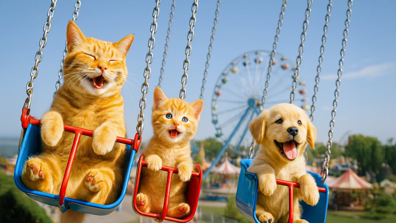 Mama Cat, Ginger & an Abandoned Puppy Sell Dango to Make Their Amusement Park Dream Come True!
