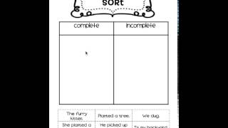 Sentence Sort