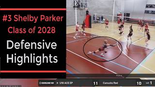 Shelby Parker #3 - Defensive Highlights