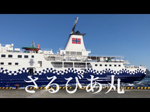 【東海汽船】大型客船さるびあ丸の中をもっと知りたいvlog🔍