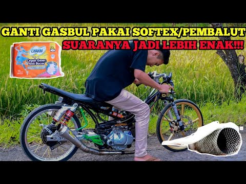 GANTI GASBUL PAKAI PEMBALUT/SOFTEX SUARANYA TAMBAH MANTAP!!!