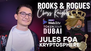 Jules Foa Founder - Kryptosphere Accelerator | NINJA CHESS LAUNCH PARTY