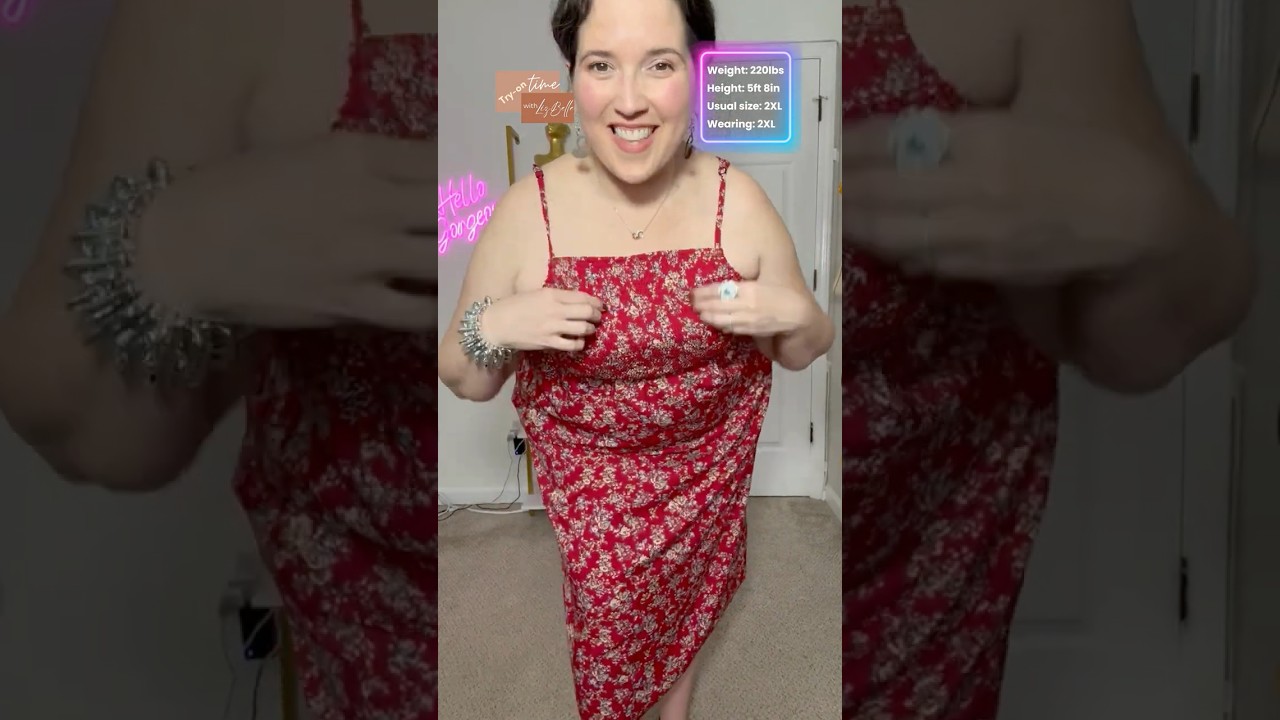 Floral Boho Maxi Dress – Flowy Plus Size Sundress 