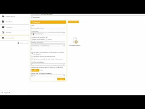 Administration - workflow : préférences - tutoriel Open Bee™ Portal