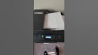 How to scan multiple pages into feeder on Brother DCP-L2550DW