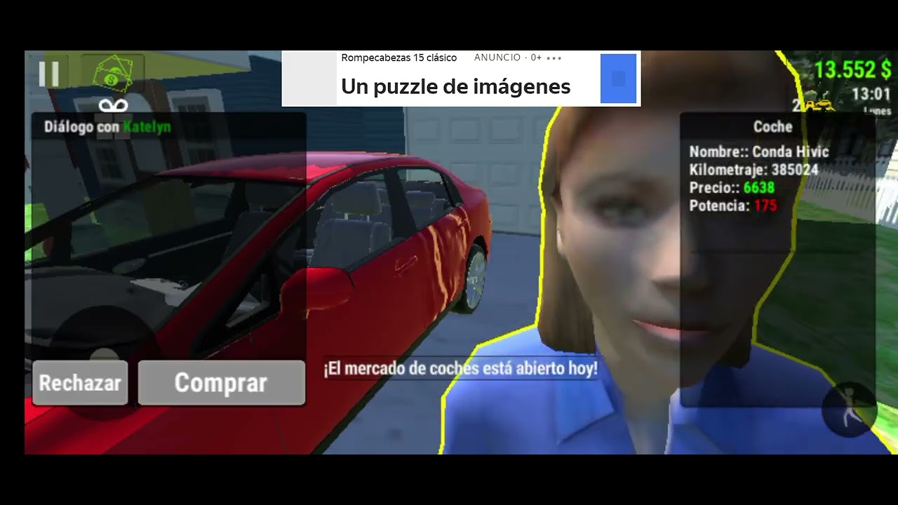 ¡Jugando a vender coches!😺parte 1