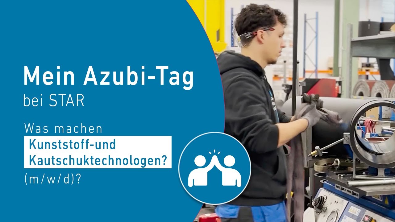 🌟 Mein Azubitag | Kunststoff- und Kautschuktechnologe:technologin (m/w/d) [Ausbildung bei STAR]