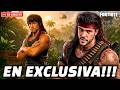 ✅JUGANDO con RAMBO en EXCLUSIVA #fortnite #epicpartner #fortnitedirecto