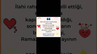 Berat Kandili Ramazan Kapida