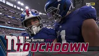Information Cam Skattebo's first career TD Guide