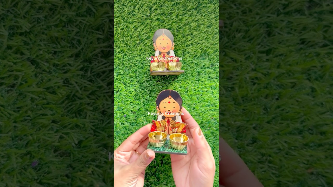 Doll Haldi Kumkum Platter 
