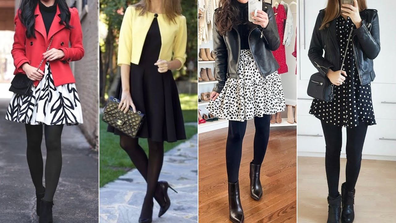 winter skater dress outfit 16 Skater Dress Ideas and Picks For Casual Wear