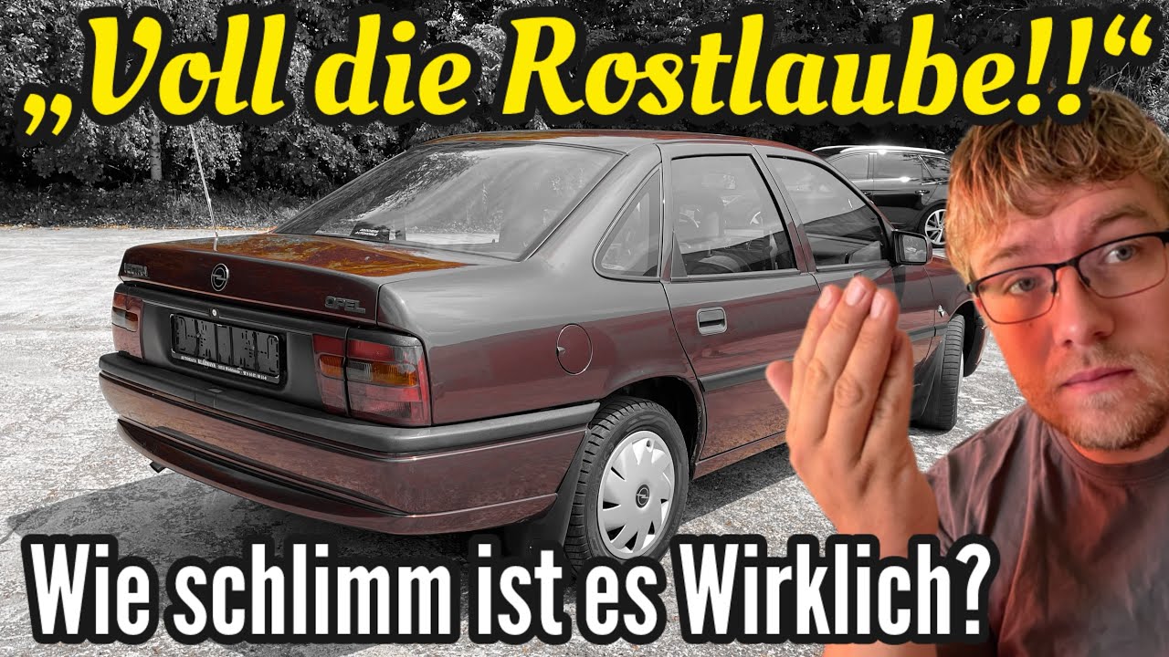 Böse Rost Überraschung unter dem 92.000km Vectra? Wir schauen nach… | Autohandel-Alltag