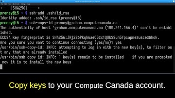 Using SSH keys on Linux