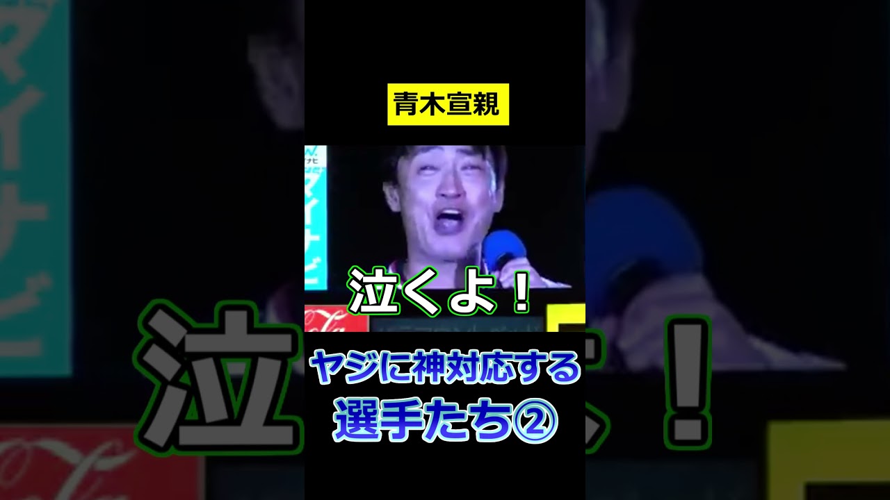 プロ野球 ヤジに神対応する選手たち②