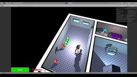 Unity3D - Twin stick shooter [Update 0.09] [Animations and Lasers]