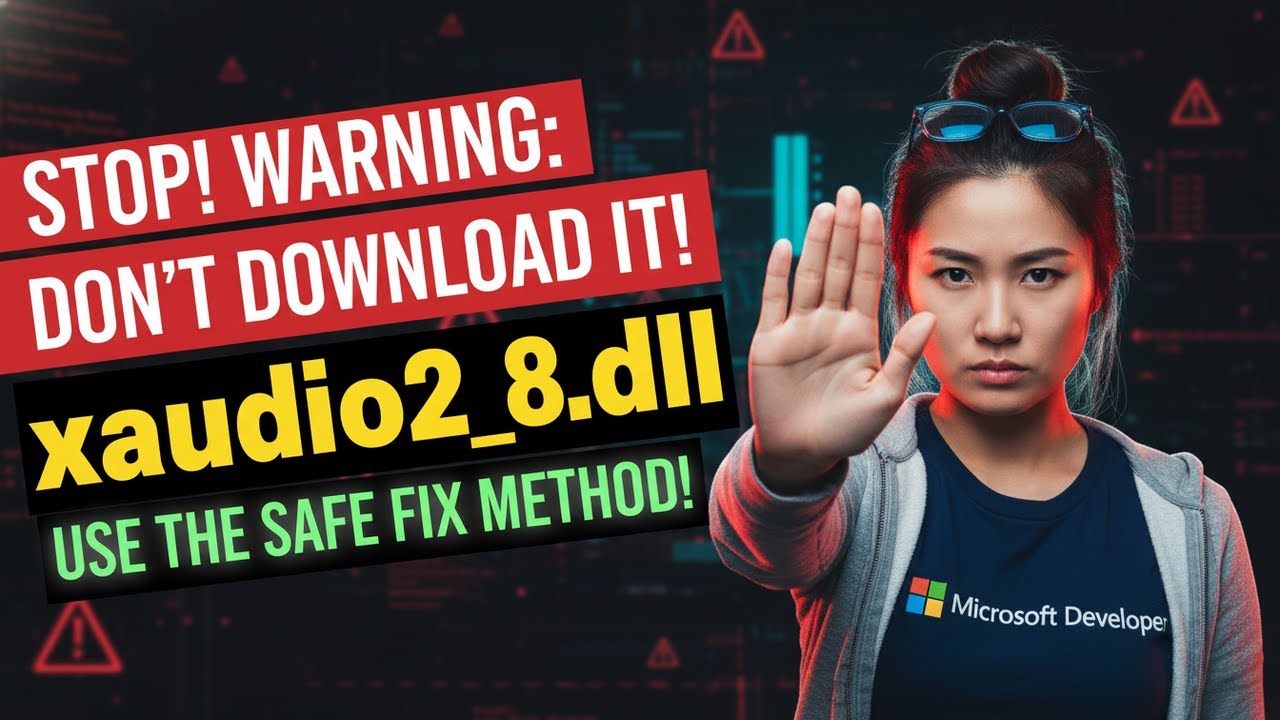 How to Fix Xaudio2_8.dll Errors Fast! [2 min] - YouTube