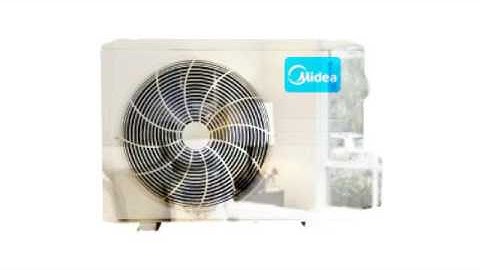 Midea Split AC Unit in Minisplitwarehouse.