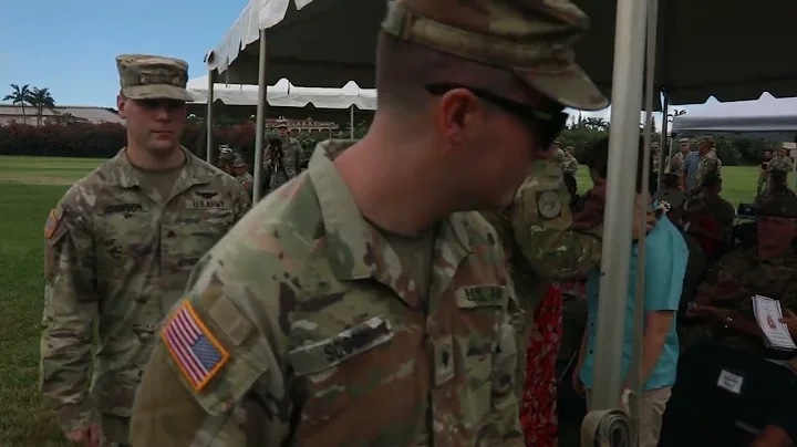 Tropic Lightning Honors Ceremony - Brig. Gen. Cain Baker & Col. Michael van Welie