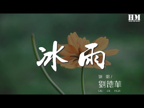 刘德华 - 冰雨(Live)『冷冷的冰雨在脸上胡乱的拍』【動態歌詞Lyrics】