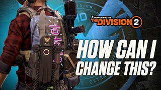 The Division 2 Memento & NinjaBike Exotic Backpack! How To Change The Appearance & BEST WAY TO FARM!