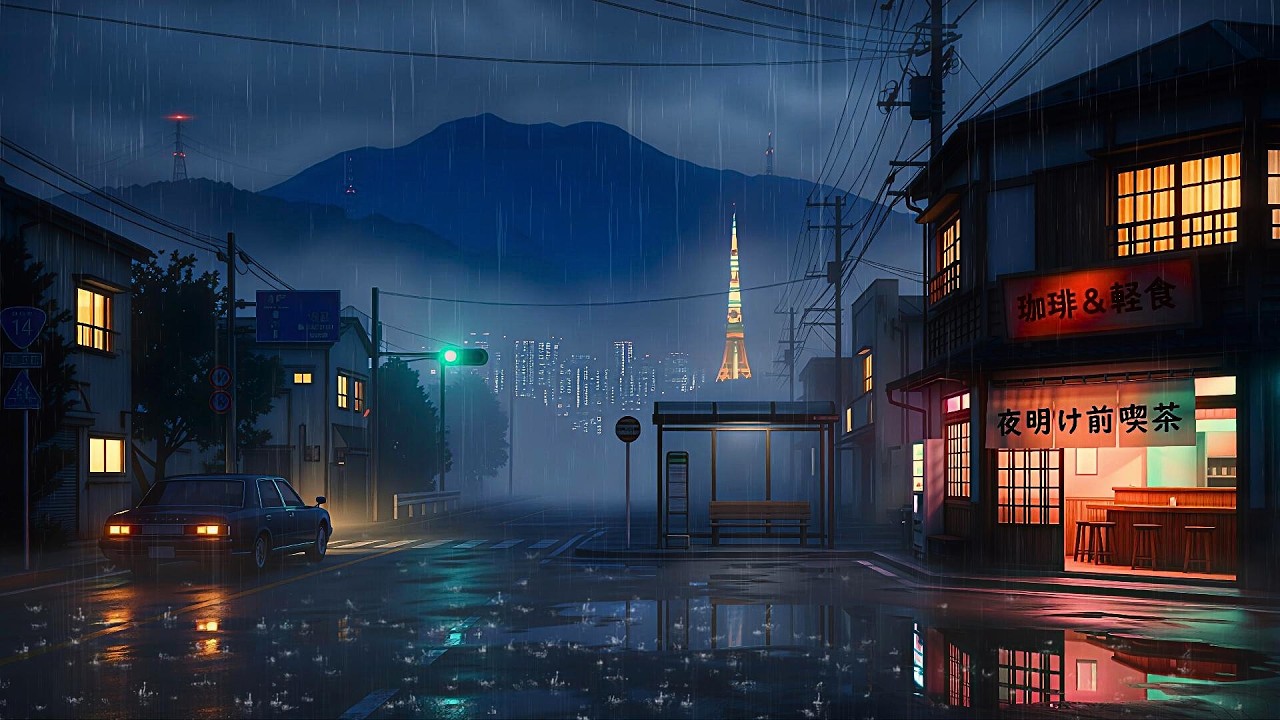 Rainy Nights in Tokyo 🗼 Retro Lofi Radio