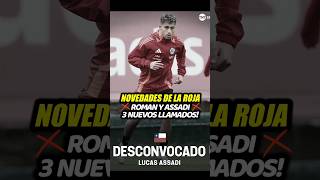 NOVEDADES DE LA ROJA PARA AMISTOSO ANTE PERU #seleccionchilena  #laroja  #lesiones #convocation