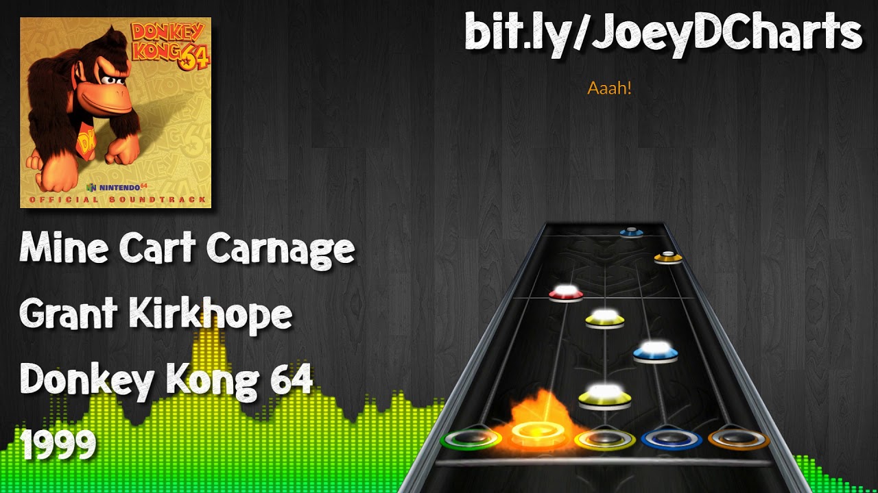 Donkey Kong 64 Mine Cart Carnage Clone Hero Chart YouTube