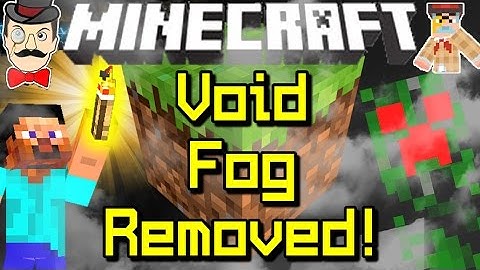 Minecraft VOID FOG REMOVED in Snapshot 14w34d!
